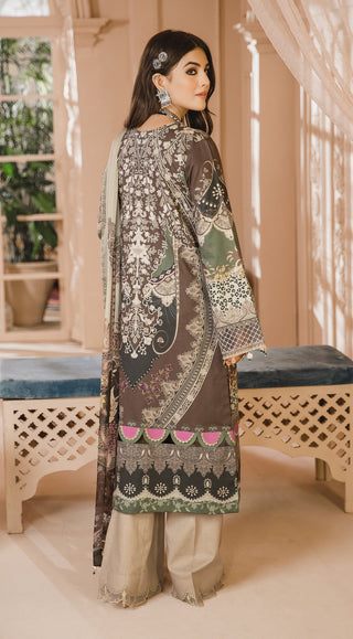 Anaya - AEC21 03 Naina Noor Bano Embroidered Cambric Collection