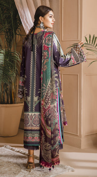 Anaya - AEC21 05 Sahar Noor Bano Embroidered Cambric Collection