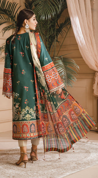 Anaya - AEC21 07 Haya Noor Bano Embroidered Cambric Collection