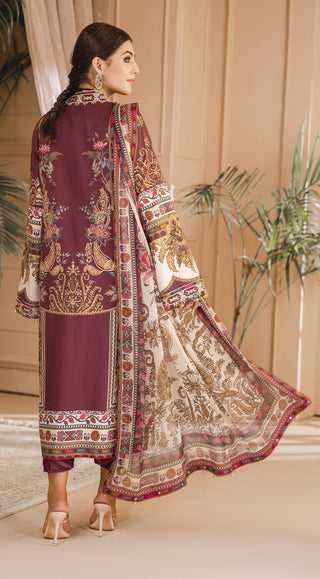 Anaya - AEC21 09 Amaya Noor Bano Embroidered Cambric Collection