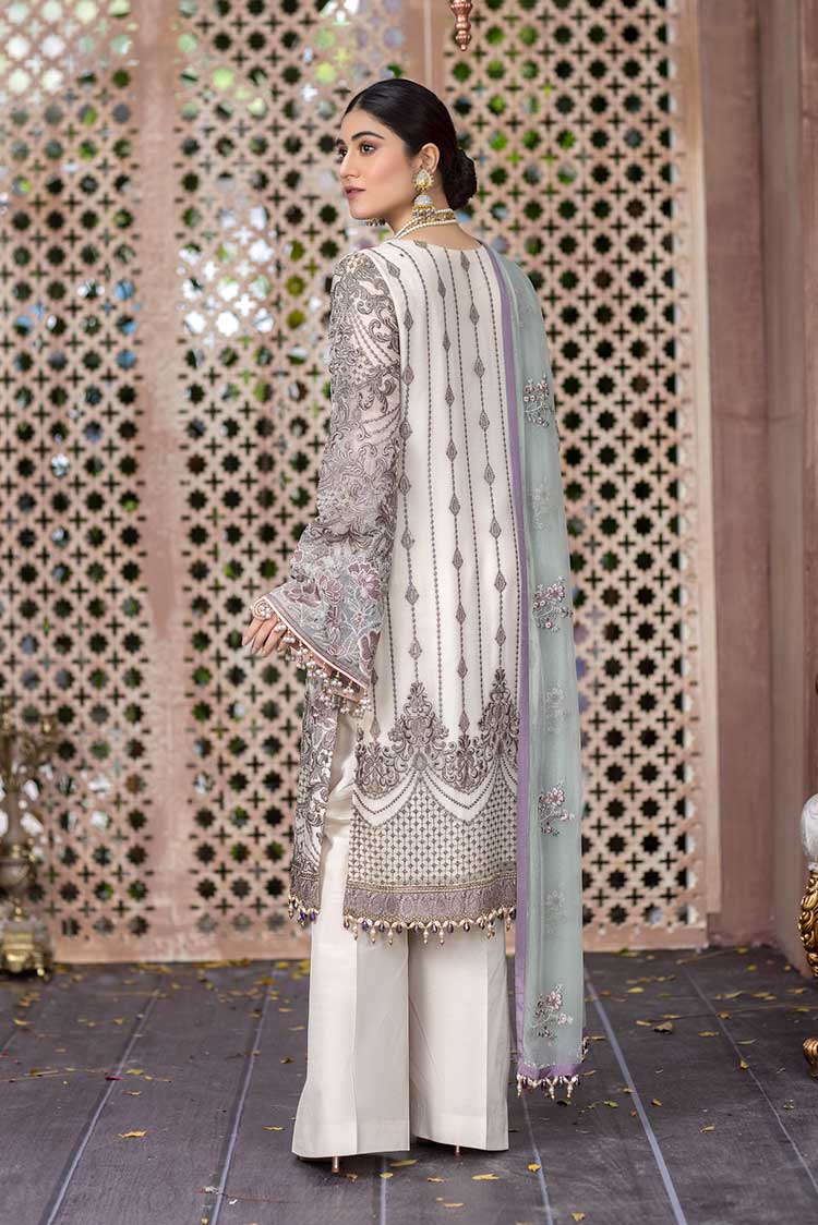 Picture of Flossie - 06 Suave Rang e Nua Luxury Chiffon Collection Vol 3 - Available at Raja Sahib