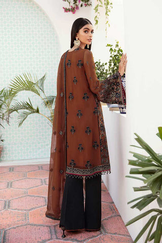 Flossie - 05 Flamingo Kuch Khas Embroidered Chiffon Collection Vol 10