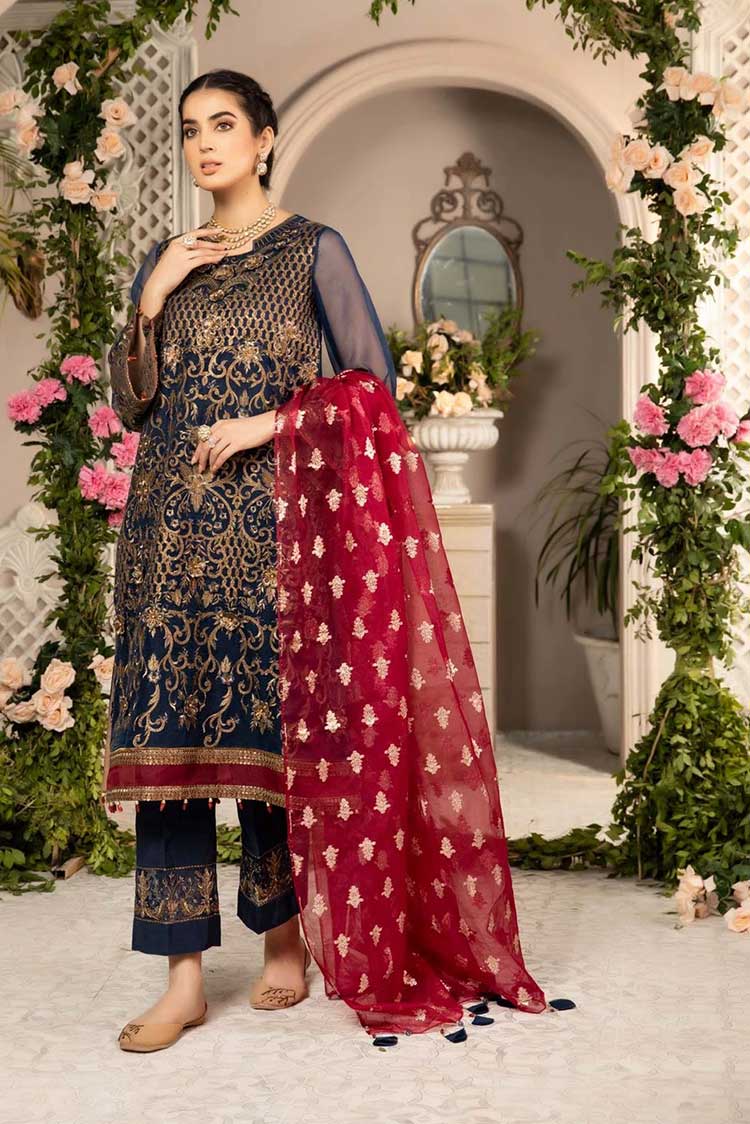 Picture of Meem - 06 Royal Palette Luxury Wedding Series - Available at Raja Sahib