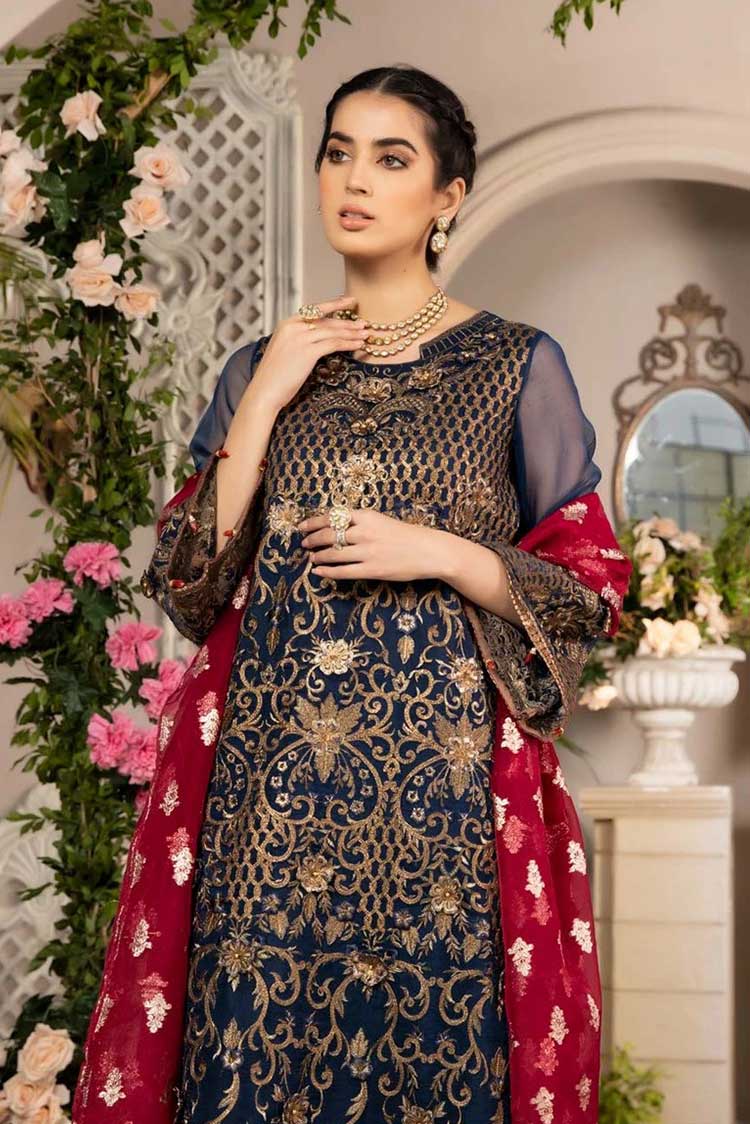 Picture of Meem - 06 Royal Palette Luxury Wedding Series - Available at Raja Sahib