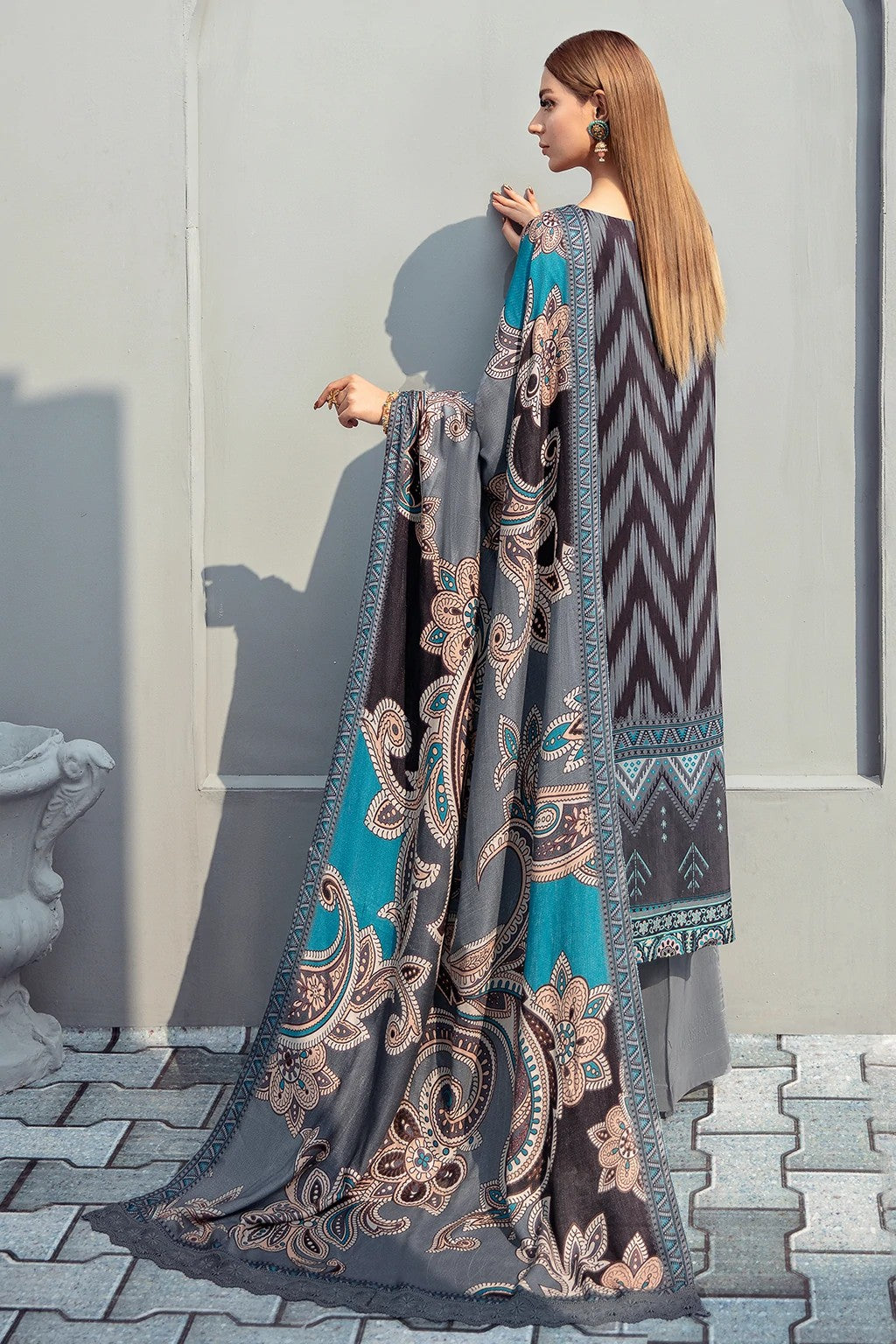 Picture of Ramsha - I 204 Mashaal Winter Collection Vol 2 - Available at Raja Sahib