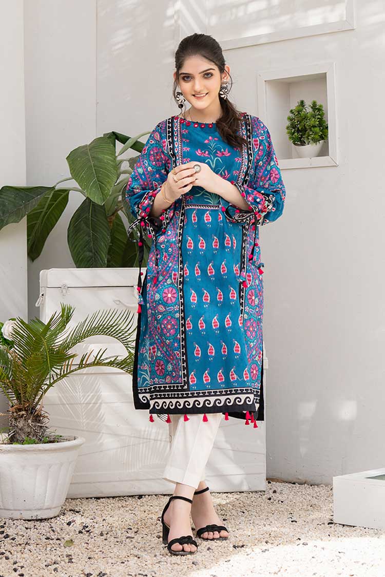 Picture of Ellena - E21 KC1 02 Single Shirt Summer Collection - Available at Raja Sahib