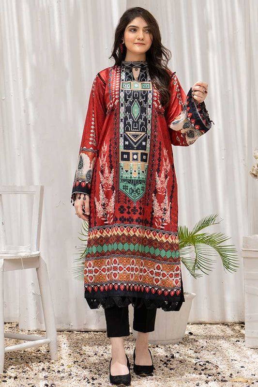 Picture of Ellena - E21 KC1 08 Single Shirt Summer Collection - Available at Raja Sahib