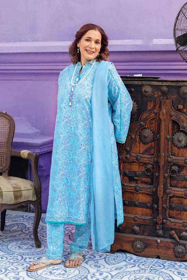 Picture of Gul Ahmed - 1 PC Printed Lawn Shirt SL898B Mothers Summer Lawn Collection - Available at Raja Sahib