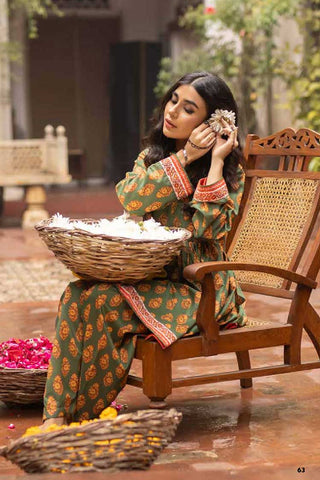 Picture of Gul Ahmed - 1 PC Printed Lawn Shirt SL955A Vintage Garden Summer Lawn Collection - Available at Raja Sahib