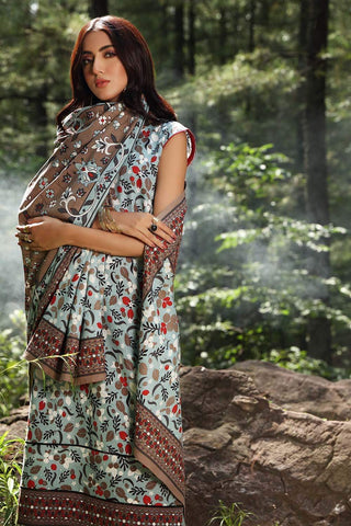 2PC Digital Printed Khaddar Suit TK12012A Fall Winter Collection