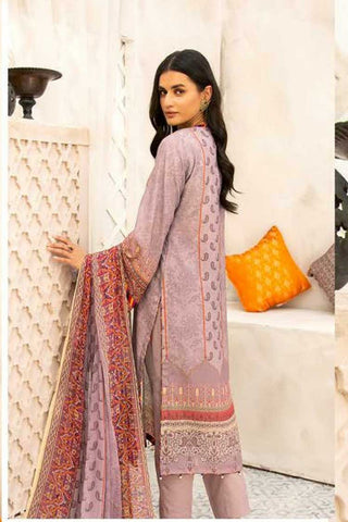 Shaista - Design 100 Anaya Digital Printed Embroidered Lawn Karandi Collection