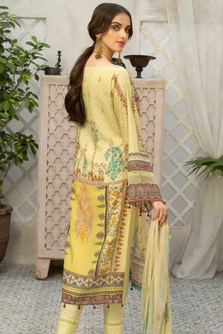 Shaista - Design 101 Anaya Digital Printed Embroidered Lawn Karandi Collection