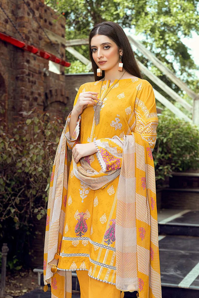 Picture of Charizma - CSP 22 03 Signature Prints Lawn Collection - Available at Raja Sahib