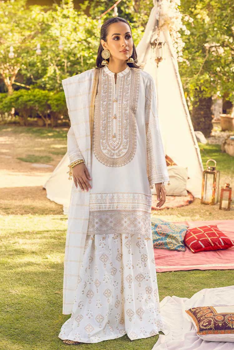 Picture of Salitex - RE 00003 Noor e Khas Embroidered Lawn Collection - Available at Raja Sahib