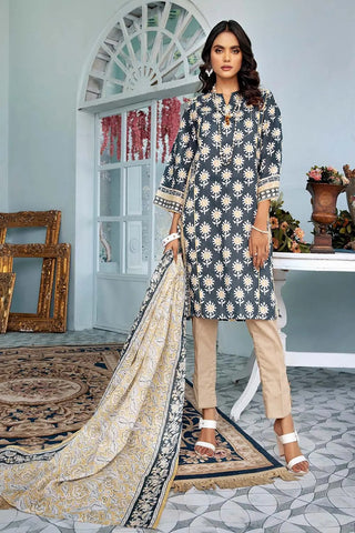 Gul Ahmed 3PC Printed Lawn Suit CL 32050 A Florence Collection 2022