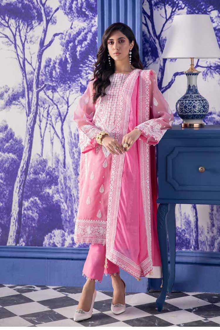 Picture of Gul Ahmed - 3 PC Embroidered Suit FE22073 Festive Luxury Collection - Available at Raja Sahib