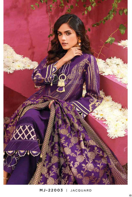 Picture of Gul Ahmed - 3PC Jacquard Suit MJ22003 Summer Premium Lawn Collection - Available at Raja Sahib