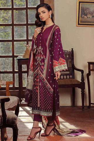 Gul Ahmed 2PC Cotton Printed Embroidered Suit TCE 22003 Pre Fall Cambric Collection 2022