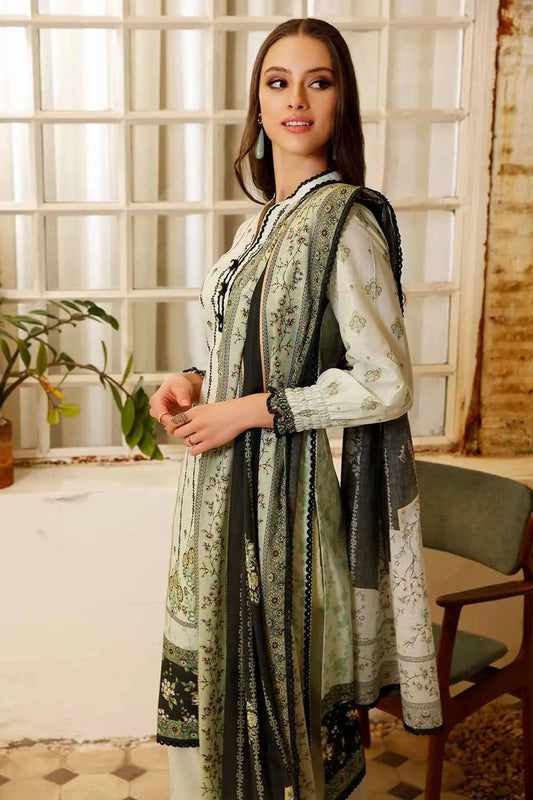 Picture of Gul Ahmed - 2PC Cotton Printed Suit TCN 22001 Pre Fall Cambric Collection - Available at Raja Sahib