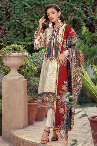 Gul Ahmed 2PC Cotton Printed Suit TCN 22002 Pre Fall Cambric Collection 2022