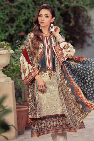 2PC Cotton Printed Suit TCN 22002 Pre Fall Cambric Collection