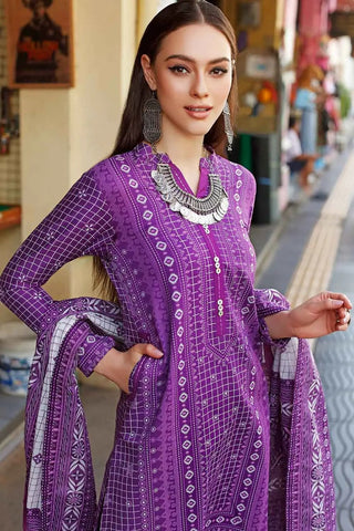 2 PC Printed Lawn Suit TL22029A Kantha Collection