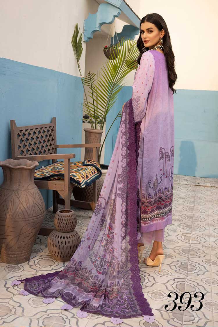 Picture of Shaista - Design 393 Miraal Viscose Digital Printed Embroidered Collection - Available at Raja Sahib