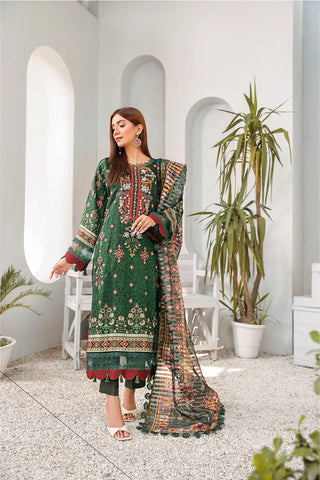 Picture of Lala - Qurbat 023 Kesa Embroidered Print Viscose Collection - Available at Raja Sahib