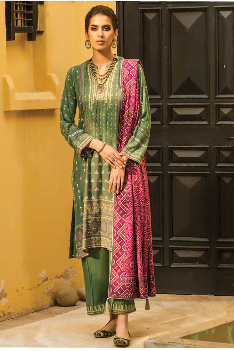 Picture of Lakhany - DEC SA 0140 Dareechay Embroidered Winter Collection - Available at Raja Sahib