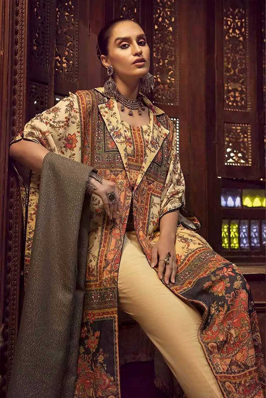 Picture of Gul Ahmed - 3PC Pashmina Shawl Suit AP-22013 Winter Collection - Available at Raja Sahib