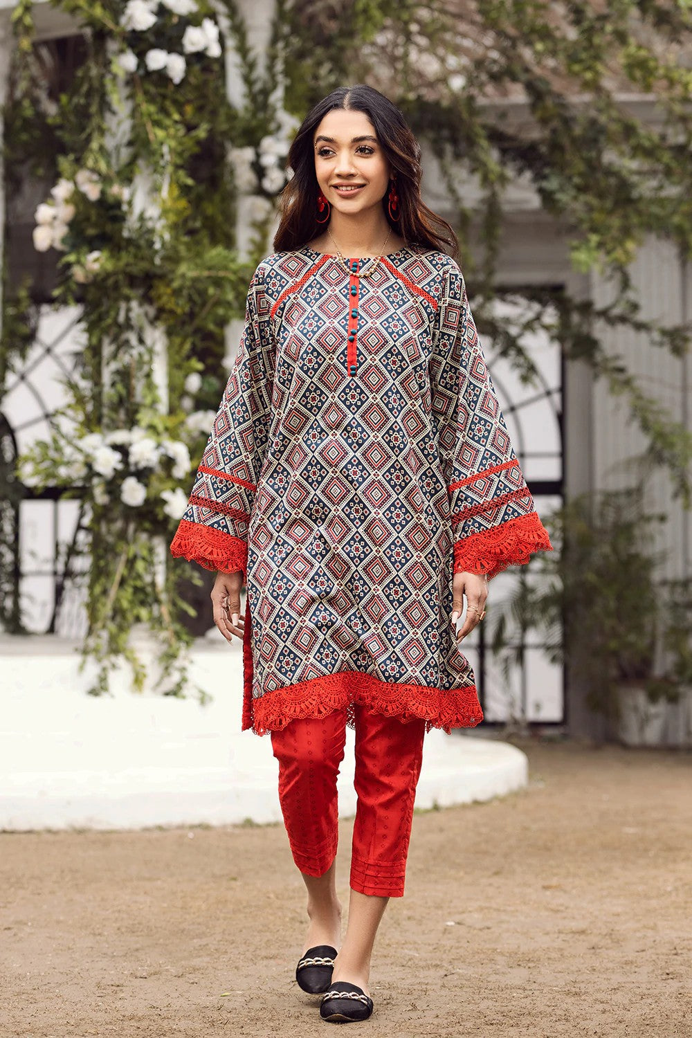 Ittehad 2 PC Printed Suit 208B Summer Lawn Collection 2022
