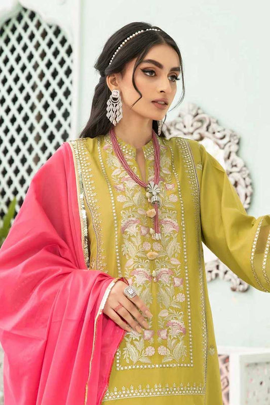 Picture of Anamta - D-04 Aarzo Luxury Eid Lawn Collection - Available at Raja Sahib