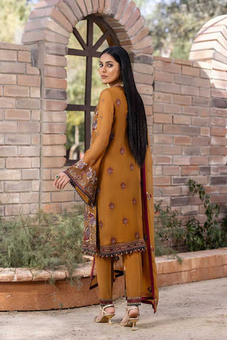 Flossie - K 1103 Sudan Brown Kuch Khas Premium Chiffon Collection Vol 11