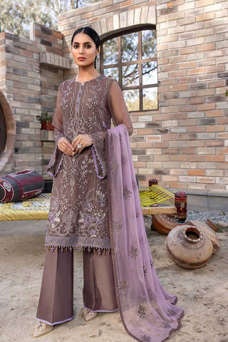 Flossie K 1108 Sepia Kuch Khas Premium Chiffon Collection 2022 Vol 11