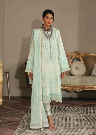 Raaya 02 Mint Magic Carnation Luxury Eid Collection 2022