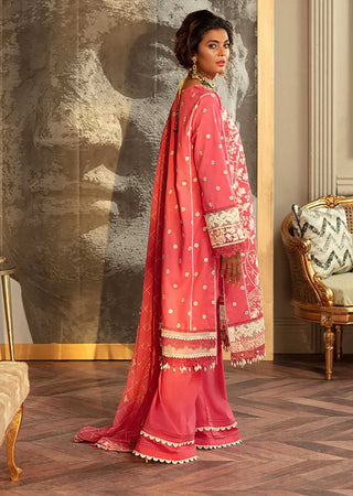 Raaya 05 Pretty In Pink Carnation Luxury Eid Collection 2022