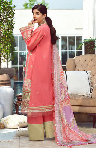 Seran 01 Enchanted Orchard Luxury Lawn Eid Edit 2022