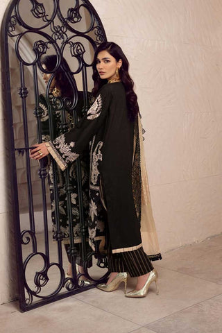 Shahbano 02 Lily Black Gull Mehr Luxury Lawn Collection 2022