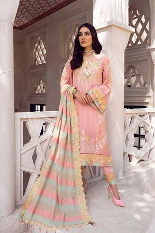 Shahbano 05 Gulab Pink Gull Mehr Luxury Lawn Collection 2022