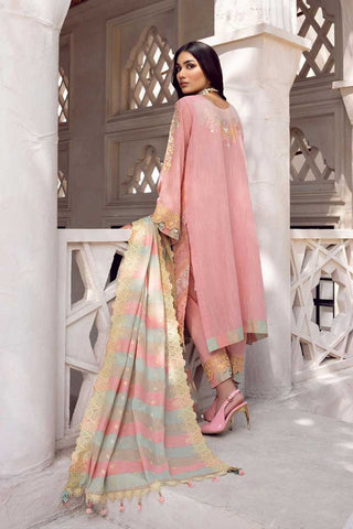 Shahbano 05 Gulab Pink Gull Mehr Luxury Lawn Collection 2022