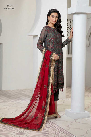 Zarif - ZP-04 Granite Pareesia Luxury Formal Wear Collection