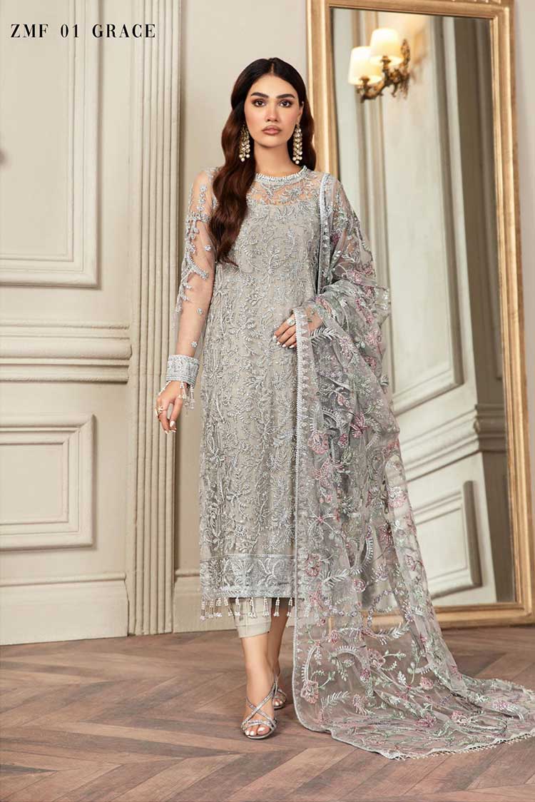 Picture of Zarif - ZMF 01 Grace Mehroze Festive Formal Collection - Available at Raja Sahib