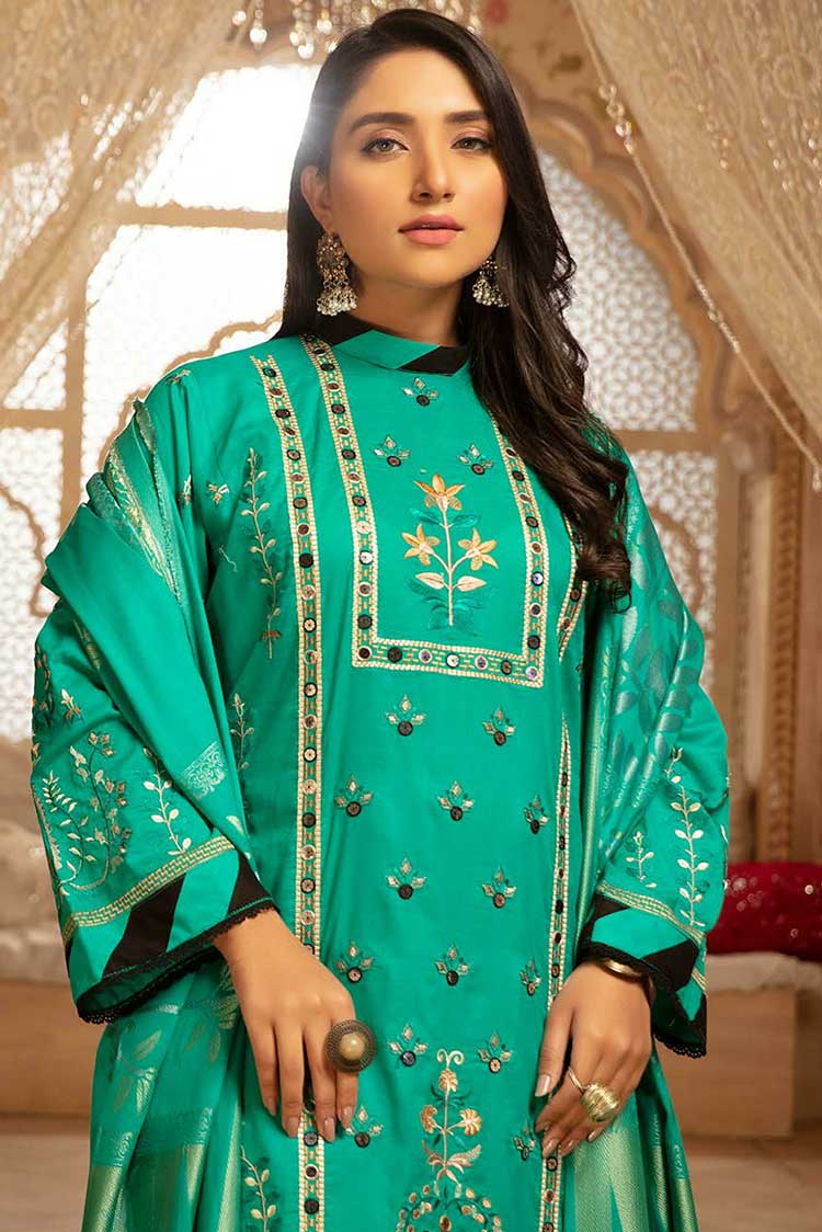 Picture of Shaista - Design 81 Premium Embroidered Lawn Collection - Available at Raja Sahib