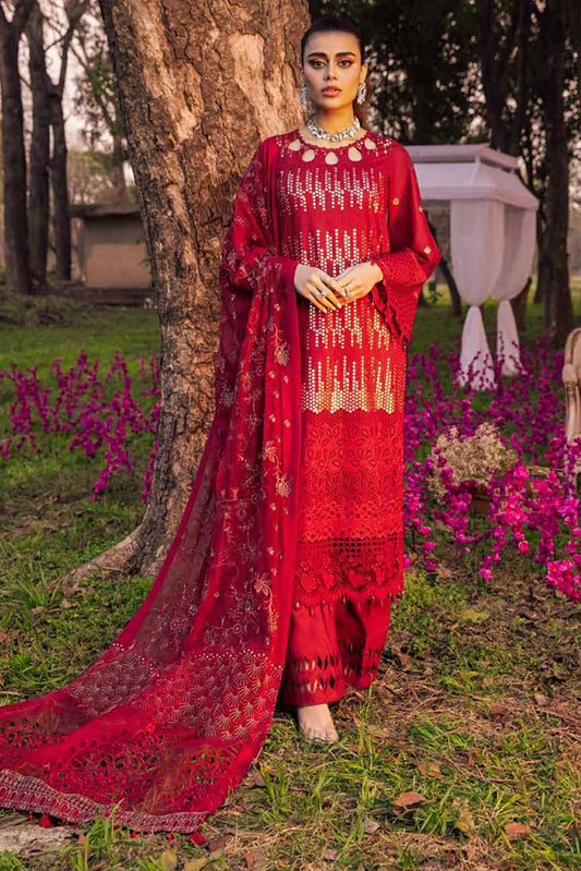 Picture of Nureh - NI 28 Blooming Summers Exclusive Lawn Collection - Available at Raja Sahib