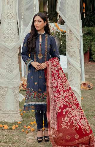 Al Zohaib Textile - SSLJS 22 04 Sunehri Shaam Luxury Formals Jacquard Series