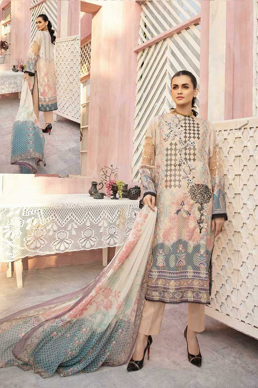 Picture of Shaista - Design 33 Alizey Lawn Brosha Digital Printed Embroidered Collection - Available at Raja Sahib