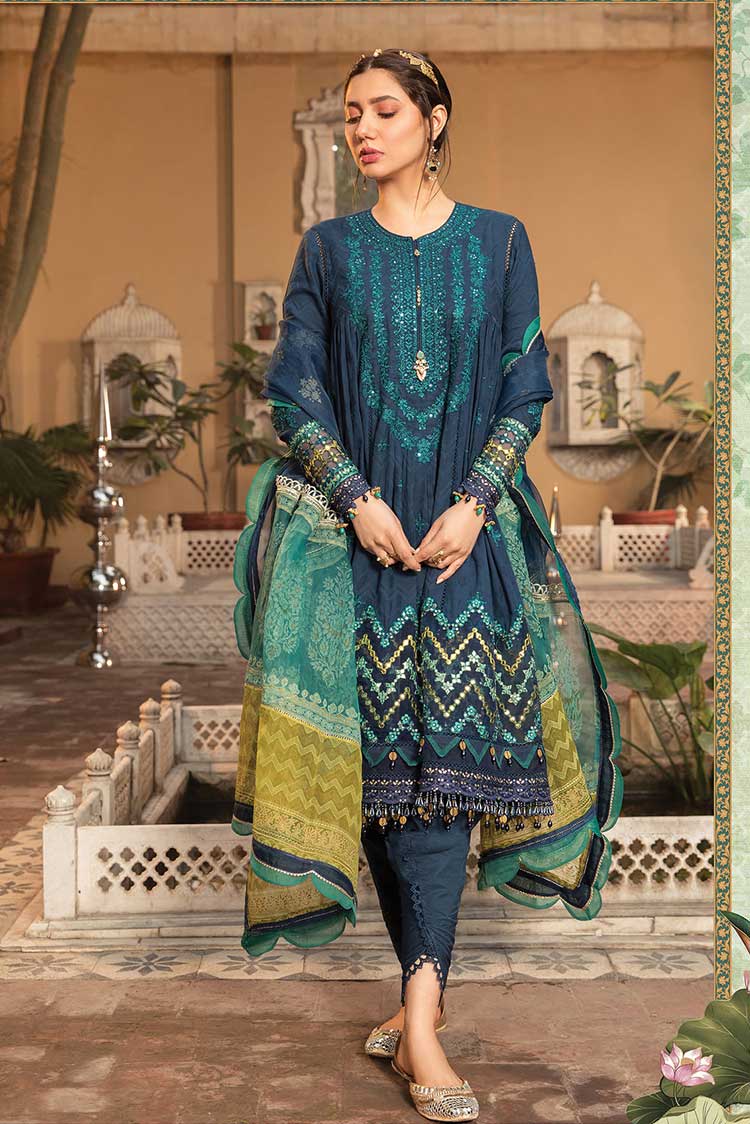 Picture of Maria B - Design 15B Mein Teri Aan Luxe Lawn Collection - Available at Raja Sahib