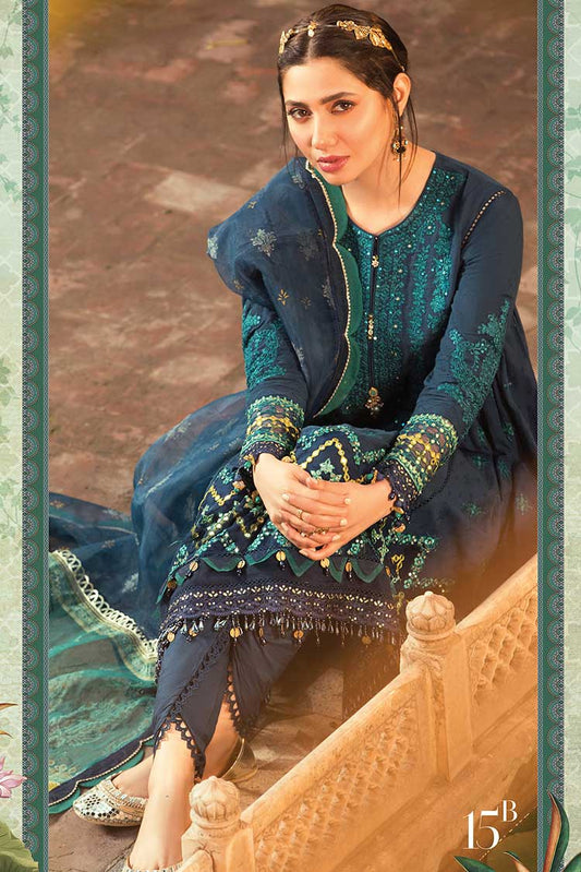 Picture of Maria B - Design 15B Mein Teri Aan Luxe Lawn Collection - Available at Raja Sahib