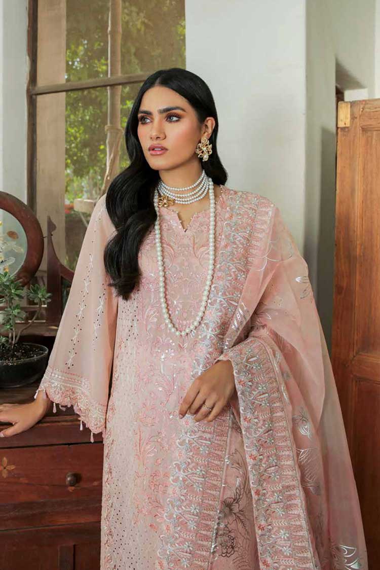 Picture of Nureh - NE 34 Exclusive Embroidered Swiss Lawn Edition Vol 2 - Available at Raja Sahib