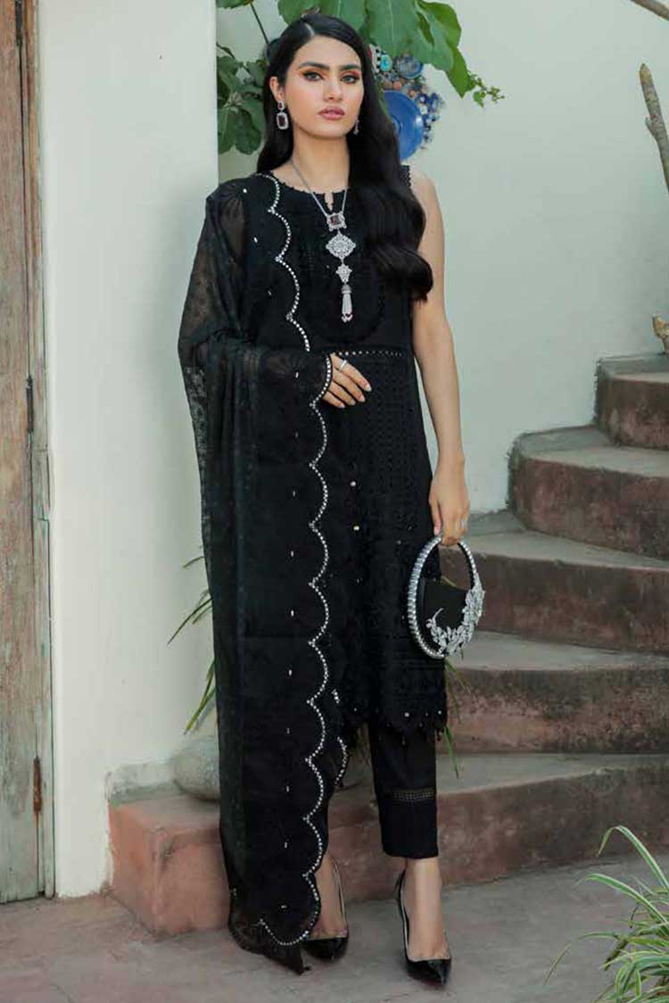 Picture of Nureh - NE 38 Exclusive Embroidered Swiss Lawn Edition Vol 2 - Available at Raja Sahib